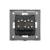 Intrerupator Triplu Cap Scara Mecanic LUXION cu Rama din Sticla SmartElectro IntelligentHouse