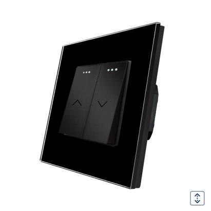 Intrerupator Jaluzele Mecanic LUXION cu Rama din Sticla SmartElectro IntelligentHouse