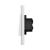 Buton de Sonerie Mecanic LUXION cu Rama din Sticla SmartElectro IntelligentHouse