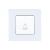 Buton de Sonerie Mecanic LUXION cu Rama din Sticla SmartElectro IntelligentHouse