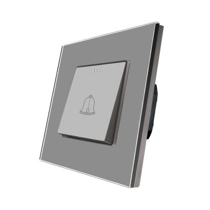 Buton de Sonerie Mecanic LUXION cu Rama din Sticla SmartElectro IntelligentHouse