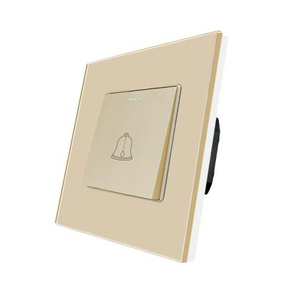 Buton de Sonerie Mecanic LUXION cu Rama din Sticla SmartElectro IntelligentHouse