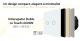 Intrerupator Dublu Wi-Fi + RF433 cu Touch din Sticla LUXION SmartElectro IntelligentHouse