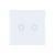 Intrerupator Dublu Wi-Fi + RF433 cu Touch din Sticla LUXION SmartElectro IntelligentHouse