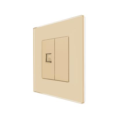 Priza Internet cu Rama din Sticla LUXION SmartElectro IntelligentHouse
