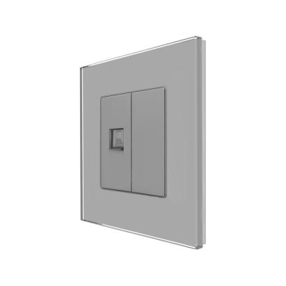 Priza Internet cu Rama din Sticla LUXION SmartElectro IntelligentHouse