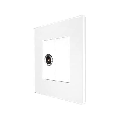 Priza TV cu Rama din Sticla LUXION SmartElectro IntelligentHouse