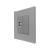 Priza Telefon + Blank cu Rama din Sticla LUXION SmartElectro IntelligentHouse