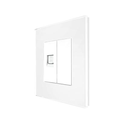 Priza Telefon + Blank cu Rama din Sticla LUXION SmartElectro IntelligentHouse