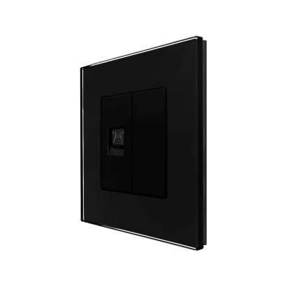 Priza Telefon + Blank cu Rama din Sticla LUXION SmartElectro IntelligentHouse