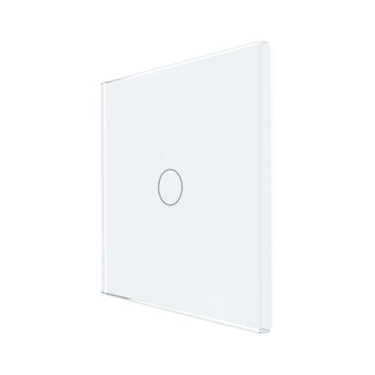 Panou Intrerupator Simplu cu Touch Din Sticla LUXION SmartElectro IntelligentHouse