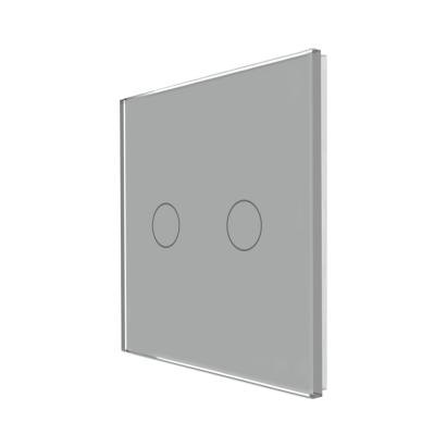 Panou Intrerupator Dublu cu Touch Din Sticla LUXION SmartElectro IntelligentHouse