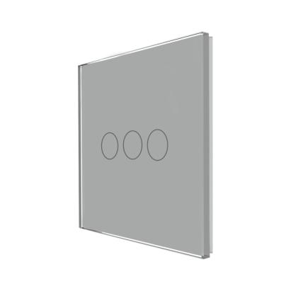 Panou Intrerupator Triplu cu Touch Din Sticla LUXION SmartElectro IntelligentHouse