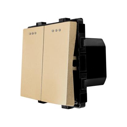 Modul Intrerupator Dublu Mecanic LUXION SmartElectro IntelligentHouse