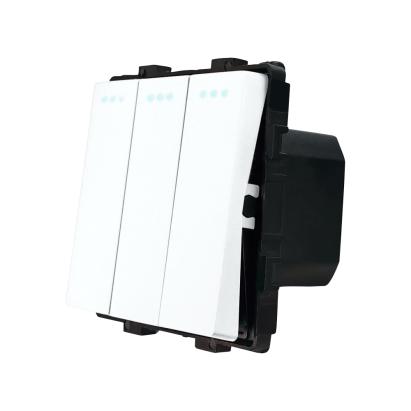 Modul Intrerupator Triplu Mecanic LUXION SmartElectro IntelligentHouse