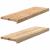 Trepte scari 2 buc Stejar masiv netratat 80x30x2 cm GartenMobel Dekor