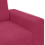 Set canapea, 3 piese, perne bordo, catifea GartenMobel Dekor