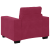 Set canapea, 3 piese, perne bordo, catifea GartenMobel Dekor