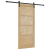 Ușa Glisantă  cu Set Accesorii 86x198.5 cm Lemn Pin Masiv, Ușa Interioară  'ORKDAL'86x198.5x4 cm Lemn Pin Masiv GartenMobel Dekor