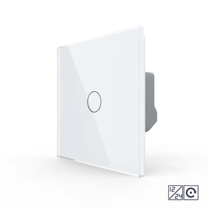 Intrerupator Simplu cu Revenire, Contact Uscat si 12/24V cu Touch LIVOLO – Serie Noua SmartElectro IntelligentHouse