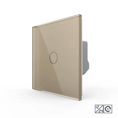 Intrerupator Simplu cu Revenire, Contact Uscat si 12/24V cu Touch LIVOLO – Serie Noua SmartElectro IntelligentHouse