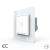 Intrerupator Simplu Cap Scara / Cruce cu Touch LIVOLO cu Rama din Sticla - Protocol Zigbee EC SmartElectro IntelligentHouse