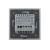 Intrerupator Simplu Cap Scara / Cruce cu Touch LIVOLO cu Rama din Sticla - Protocol Zigbee EC SmartElectro IntelligentHouse