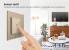 Intrerupator Simplu Cap Scara / Cruce cu Touch LIVOLO cu Rama din Sticla - Protocol Zigbee EC SmartElectro IntelligentHouse