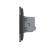 Intrerupator Simplu Cap Scara / Cruce cu Touch LIVOLO cu Rama din Sticla - Protocol Zigbee EC SmartElectro IntelligentHouse