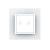 Intrerupatorul Dublu cu Touch LIVOLO cu Rama Din Sticla - Protocol Zigbee EC SmartElectro IntelligentHouse