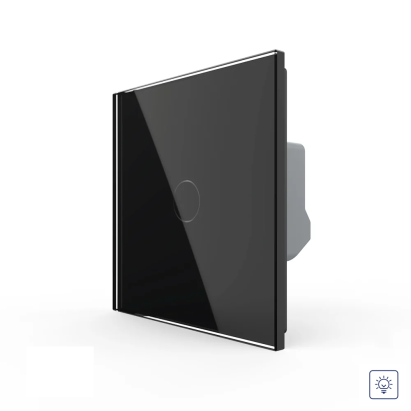 Intrerupator Simplu cu Variator LIVOLO cu Touch Din Sticla – Serie Noua SmartElectro IntelligentHouse
