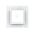 Intrerupator Simplu cu Touch LIVOLO cu Rama din Sticla - Protocol ZigBee EC SmartElectro IntelligentHouse