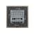 Intrerupator Simplu cu Touch LIVOLO cu Rama din Sticla - Protocol ZigBee EC SmartElectro IntelligentHouse
