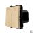 Modul Intrerupator Dublu Mecanic cu Reset / Revenire LUXION SmartElectro IntelligentHouse