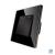Intrerupator Dublu Mecanic cu Reset / Revenire LUXION cu Rama din Sticla SmartElectro IntelligentHouse