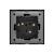Intrerupator Dublu Mecanic cu Reset / Revenire LUXION cu Rama din Sticla SmartElectro IntelligentHouse