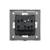 Intrerupator Simplu Mecanic cu Reset / Revenire LUXION cu Rama din Sticla SmartElectro IntelligentHouse