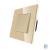 Intrerupator Simplu Mecanic cu Reset / Revenire LUXION cu Rama din Sticla SmartElectro IntelligentHouse