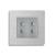 Priza Dubla cu Module Inguste cu Rama din Aluminiu LUXION SmartElectro IntelligentHouse