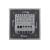 Intrerupator Simplu Cap Scara / Cruce cu Dimmer cu Touch LIVOLO din Sticla - Protocol ZigBee EC SmartElectro IntelligentHouse
