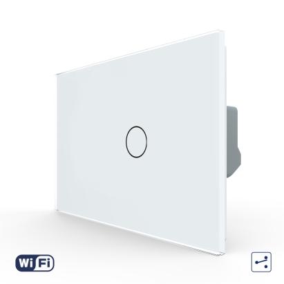Intrerupator Simplu Cap Scara / Cruce Wi-Fi cu Touch LIVOLO, standard italian – Serie Noua SmartElectro IntelligentHouse
