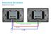 Intrerupator Simplu Cap Scara / Cruce Wi-Fi cu Touch LIVOLO, standard italian – Serie Noua SmartElectro IntelligentHouse