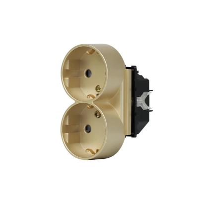 Modul Priza Dubla LUXION Pentru Doza Simpla SmartElectro IntelligentHouse