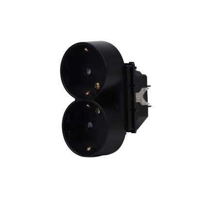 Modul Priza Dubla LUXION Pentru Doza Simpla SmartElectro IntelligentHouse