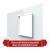 Panou Intrerupator Simplu cu Priza LIVOLO din Sticla, Standard Italian - 4M SmartElectro IntelligentHouse