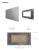 Panou Intrerupator Simplu + Simplu cu Touch LIVOLO din Sticla, Standard Italian - 4M SmartElectro IntelligentHouse