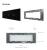 Panou Intrerupator Simplu + Simplu + Simplu cu Touch LIVOLO din Sticla, Standard Italian - 6/7M SmartElectro IntelligentHouse
