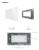 Panou Intrerupator Simplu + Dublu cu Touch LIVOLO din Sticla, Standard Italian - 4M SmartElectro IntelligentHouse