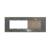 Panou Intrerupator Dublu cu 2 Prize LIVOLO din Sticla, Standard Italian - 6/7M SmartElectro IntelligentHouse