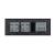 Intrerupator Simplu + 2 Prize LIVOLO cu Rama Din Sticla, Standard Italian, 6M SmartElectro IntelligentHouse